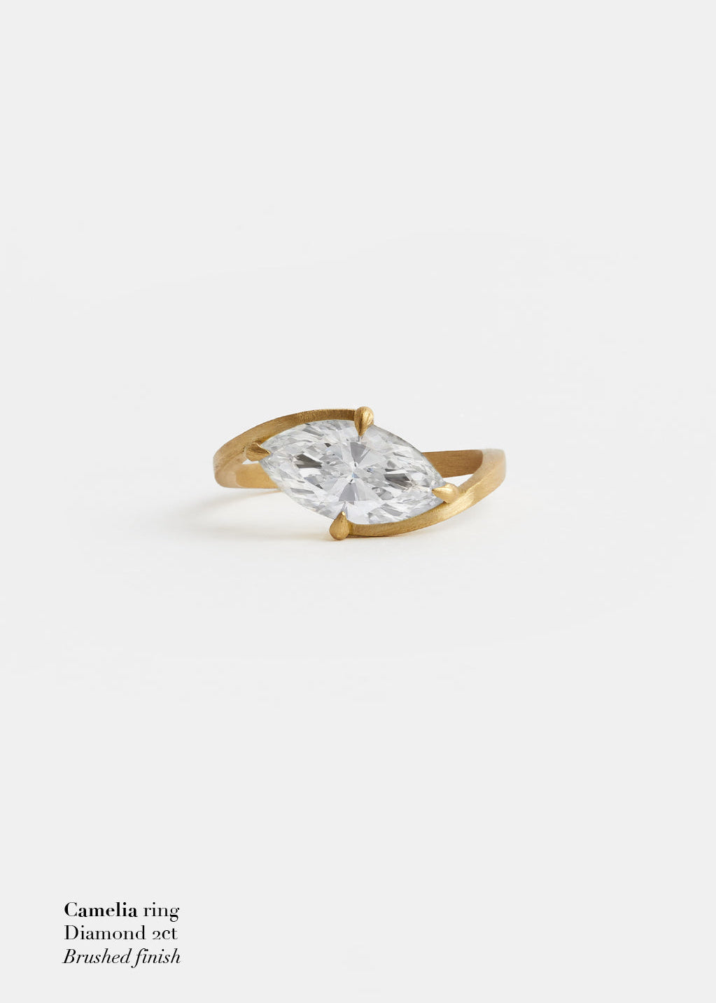 Camelia Diamond Ring